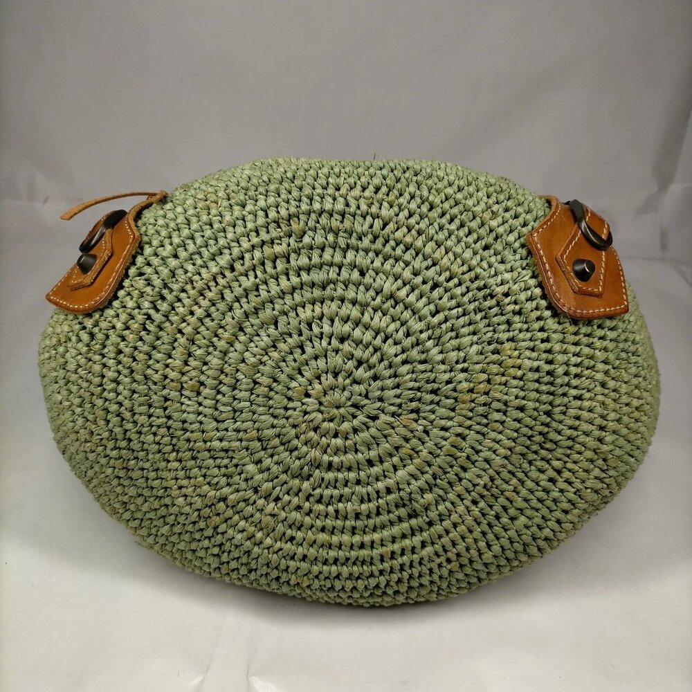 Balenciaga Green Straw Tote Bag mon127-100125 - Picture 5 of 9